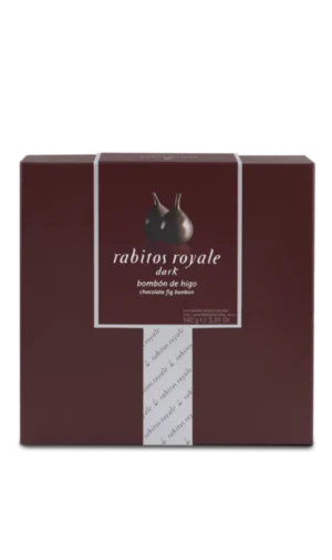 Rabitos Royale figos juodajame šokolade 8 vnt dėžutėje 142g