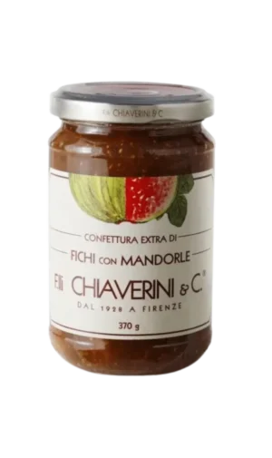 Figų džemas su migdolais 370 g.