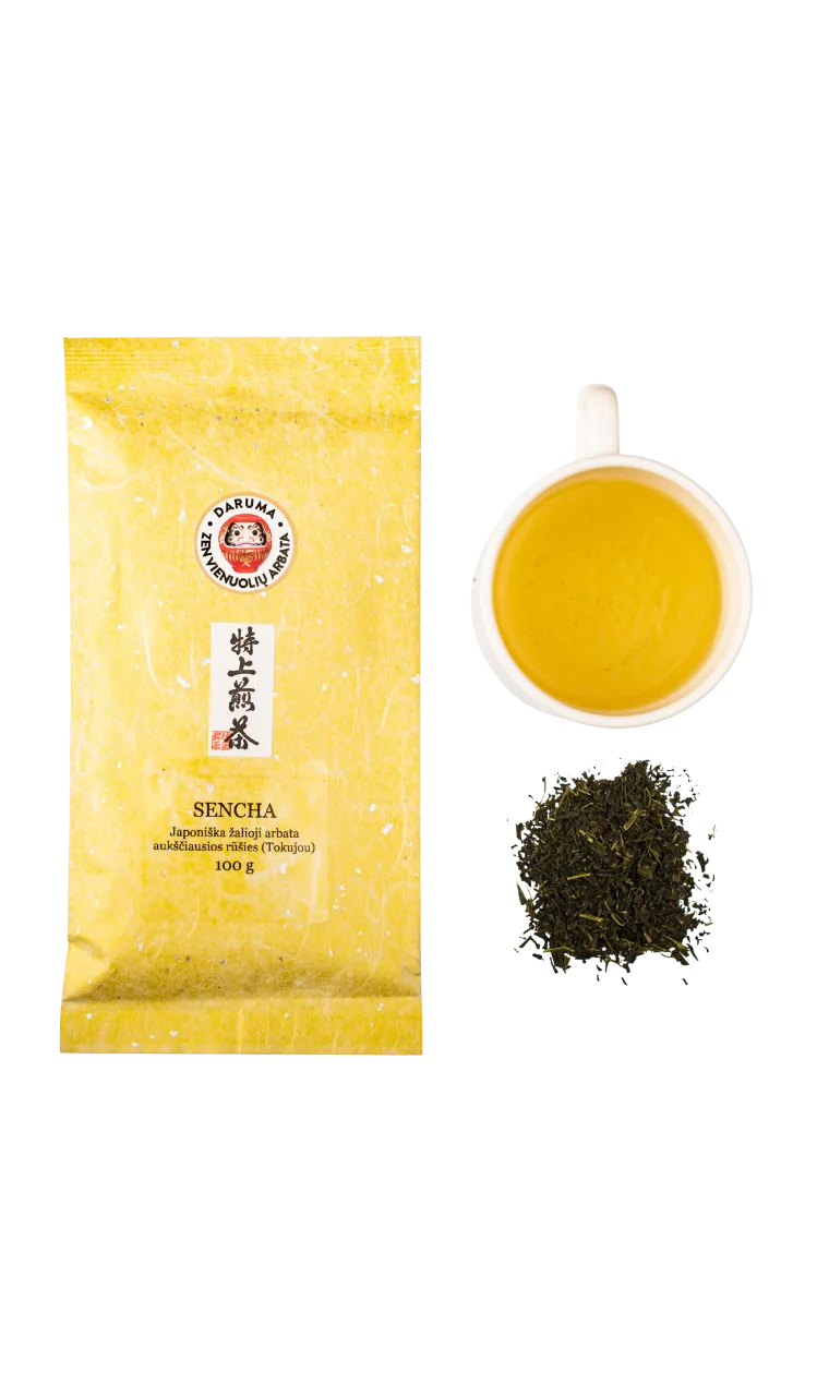 SENCHA Japoniška žalioji arbata aukščiausios rūšies (Tokujou) 100 g