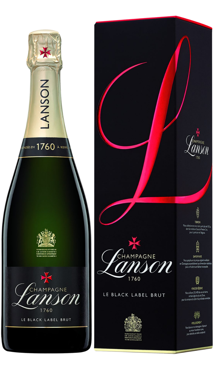 Šampanas Lanson Le Black